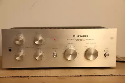 Kaufen Kenwood Ka-3700  Vintage  Stereo Amplifier Verstärker Silber 15-002 • 80€