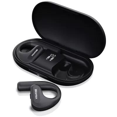 Kaufen BlitzMax Bluetooth Kopfhörer Open-Ear Headset Stereo Bass Kopfhörer HiFi Ohrhöre • 34.99€