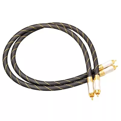 Kaufen Dynavox High-End Cinchkabel 1.5 M, Paar, Stereo HiFi Cinch Kabel, Vergoldet OFC • 46.99€