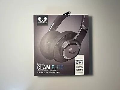 Kaufen Fresh´n´Rebel Clam Elite Kopfhörer Bluetooth ANC Bügelkopfhörer Kabellos Grau • 79.99€