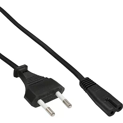 Kaufen InLine® Netzkabel  Netzstecker Auf Euro 8 C7 Stecker  5m • 5.29€