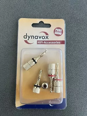 Kaufen Bananenstecker 4er Set Schraubanschluss Von Dynavox Bananas Banana Pins NEU • 9.50€