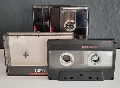 Kaufen ⭐️3x Sony UX90 Kassetten Audiokassetten Tape / Geprüft • 9€