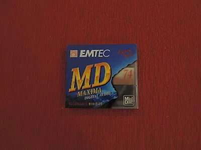 Kaufen EMTEC BASF COLOUR GREY MAXIMA  MD 74 Er Minidisc Minidisk • 9.99€