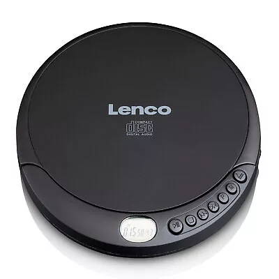 Kaufen Lenco CD-010 - Tragbarer CD-Player Mit Akku-Aufladefunktion - Schwarz • 34.99€