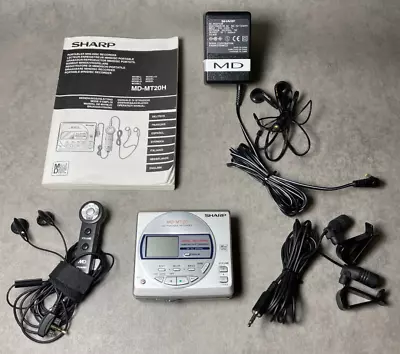 Kaufen Sharp MD-MT20H(S) - Silber - Minidiscplayer - Portable Recorder - Rarität • 179€