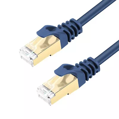 Kaufen Premium Cat8 Ethernet Kabel 40 Gbit/s R&45 Netzwerkkabel Für Gaming PC Router • 13.69€