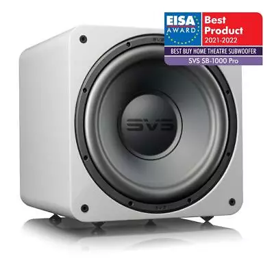 Kaufen SVS Sound SB-1000 PRO Aktiver Subwoofer DSP APP SUB 820W Piano Gloss White Weiß • 849€