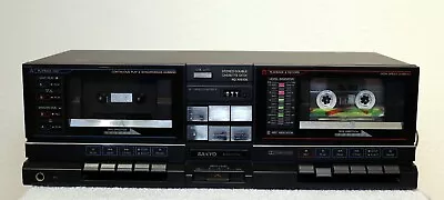 Kaufen Sanyo RD-W6105 Doppel Tapedeck Kasettendeck  Recorder • 49.99€