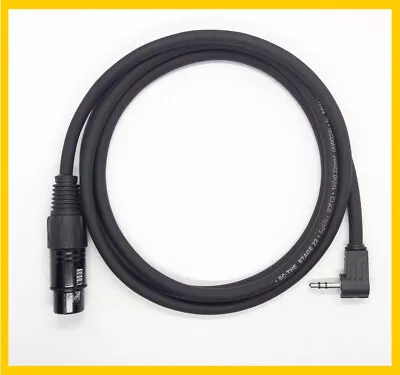 Kaufen 3,5 Mm Miniklinke Winkel Auf XLR-Female Kabel  Vers. Längen • 10.95€