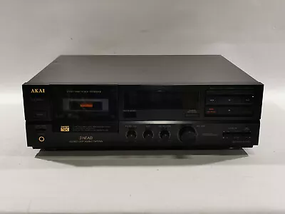 Kaufen Akai GX-65 MKII 3-Kopf High End Kassettendeck Vintage Tape Deck M. Neuem Riemen • 275€