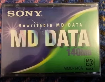 Kaufen Sony Minidisc MD Data 140MB, MMD140A, Original Verpackt Ungeöffnet! • 25€