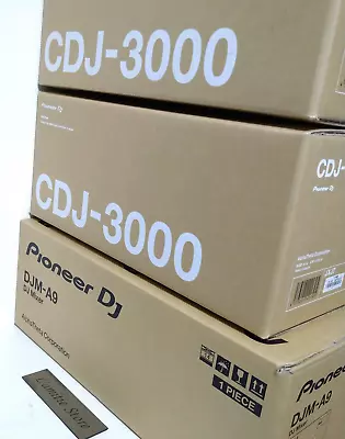Kaufen Paar 2x Pioneer CDJ-3000 + DJM-A9 Pro DJ-Player-Mixer Schneller Versand... • 8,147.82€