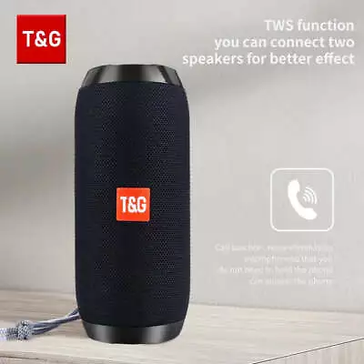 Kaufen Lautsprecher Bluetooth TG117 Wireless Sound Box Wasserdicht Stereo Surround Unte • 25.17€