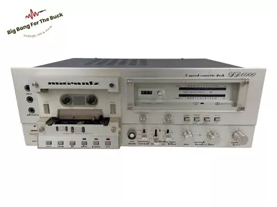 Kaufen Marantz SD 6000 2 Speed Tape Deck Vintage Kassettendeck Kassettenrecorder DEFEKT • 499€