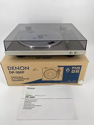 Kaufen * Denon Dp-300f Plattenspieler Silber Full Automatic Silber In Ovp +bda • 99.99€