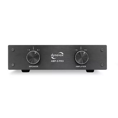 Kaufen Dynavox AMP-S PRO Verstärker/Boxen-Umschalter Schwarz • 125€