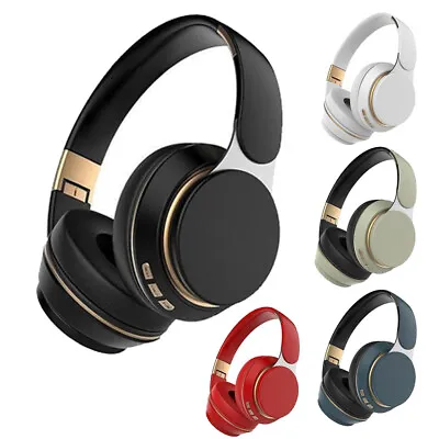 Kaufen Bluetooth Kopfhörer On Over Ear HiFi Stereo Wireless Faltbares Musik Headset Neu • 17.90€