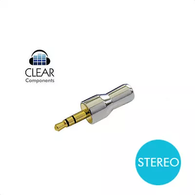 Kaufen MINIKLINKE KLINKEN STECKER 3,5mm STEREO VERGOLDET - CHROM - HIFI - HIGHEND  • 3.40€