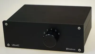 Kaufen U BOX 6C - NF Umschalter - Schwarz - Dodocus • 275€