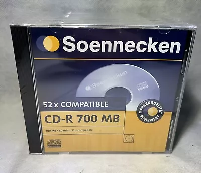 Kaufen CD-Rom Rohlinge, CD-R, 52x Compatible, 700 MB, 80 Min. 10x St, Pack, NEU & OVP • 2.99€