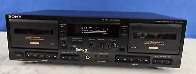 Kaufen Sony TC-WR735s Dolby-S Doppel-Tapedeck ***überholt 12 Mon. Gewährleistung*** • 295€
