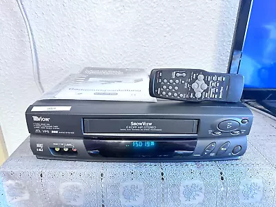 Kaufen VHS VCR TEVION MD9025 HiFi Stereo 6 Kopfe Longplay Videorecorder Videorekorder • 80€