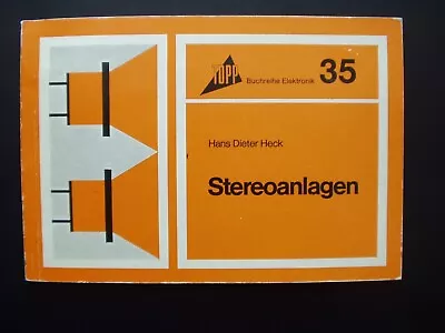 Kaufen Stereoanlagen - Hans Dieter Heck  -  TOPP Buchreihe Elektronik 35 • 11.55€