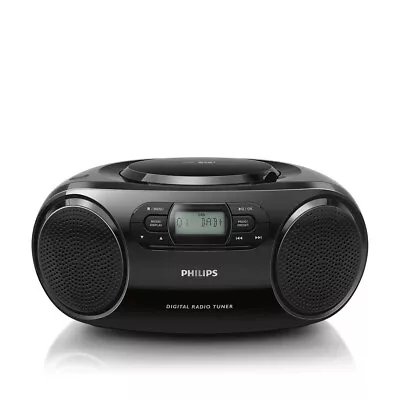 Kaufen PHILIPS Tragbare Soundmaschine Mit Dab+ Radio/CD-Player Schwarz AZB500/12 • 56.60€