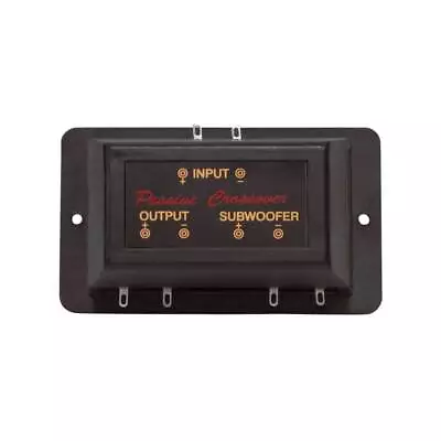 Kaufen ROCKWOOD Passiv Subwooferweiche X-Over 50 Watt RMS Car Hifi Lautsprecherbau NEU • 8.95€