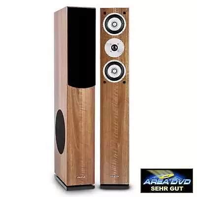 Kaufen (b-ware) Auna 501 Hifi Standlautsprecher Boxen Paar Bassreflex 3wege System • 184.99€