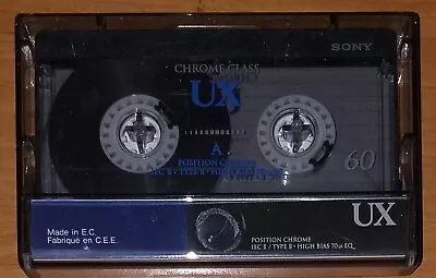 Kaufen Sony Chrome Class UX 60 Cassette Musikkassetten - Bespielte Leerkassetten • 3€