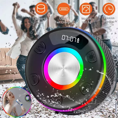 Kaufen Bluetooth Lautsprecher Duschlautsprecher Mit Saugnapf Shower Musikbox Subwoofer • 16.96€