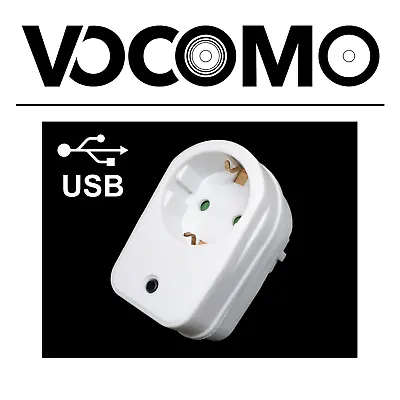 Kaufen VOCOMO USB Schalt-Steckdose Für AV-Verstärker/Receiver EDV Computer Standby • 39.99€