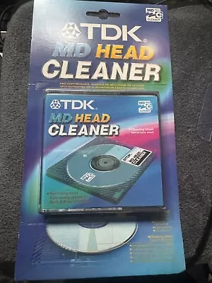 Kaufen TDK MD Minidisc Recording Head Cleaner, Brand New Sealed, RAR! For Sony/ Denon • 99€