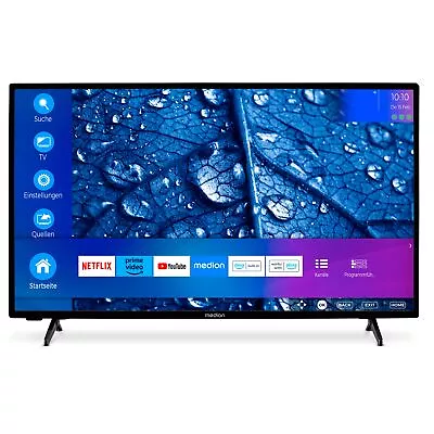 Kaufen MEDION P14057 (MD 30019) Fernseher 100,3cm/40“ Zoll Smart TV HDR PVR AVS CI+ E • 249.99€