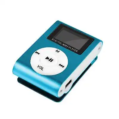 Kaufen Stereo Metall Mit Clip MP3 Mini Player LCD LED Bildschirm Bis 32GB Micro SD #3 • 6.49€