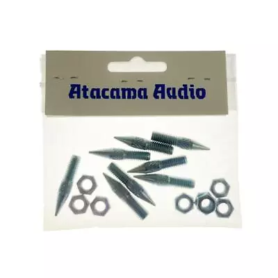 Kaufen ATACAMA M6 Spikes Mit Kontermuttern 8er Set F. Lautsprecherständer Speaker Stand • 18.99€