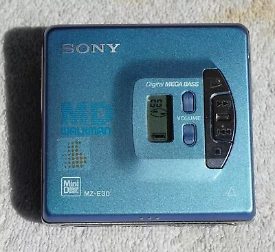 Kaufen SONY  MZ-E30 Minidisc Player Tragbar Mit EXTRAS Und OVP • 165€