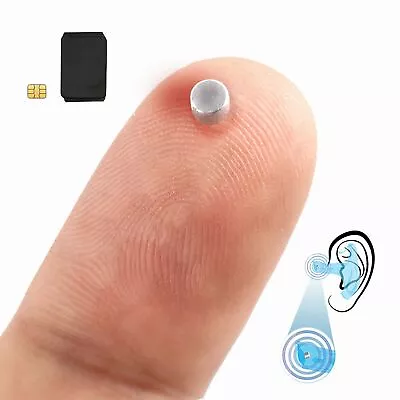 Kaufen Spion Kopfhörer Nano Induktor Teil GSM Mikro Unsichtbare Mini Kabellos • 69.99€