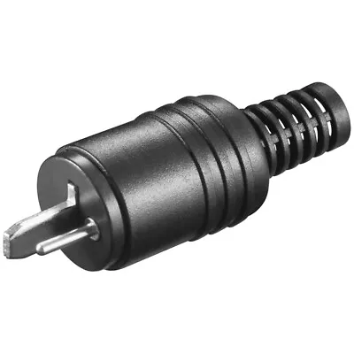 Kaufen DIN-Lautsprecher-Stecker Schraubbares Gehäuse + Anschluß Für Kabel Schwarz • 2.79€