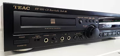 Kaufen TEAC CD-RW800 High-End Audio CD-Recorder Neuwertig. High-End Kabel. 3xCD-R • 299€
