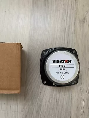 Kaufen Stück Visaton FR 8 8 Cm 3,3“ Hifi Breitbandlautsprecher 50 Ohm Nr 2005 Neu • 13€