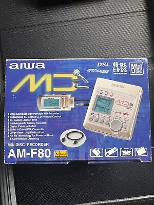 Kaufen AIWA  AM-F 80 Minidisc Portable Recorder Player  (Nr.2) (NEU)  GOLD Edition • 499€