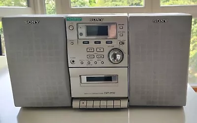Kaufen Sony CMT-EP30 Micro HiFi Component System CD Kassettenrecorder Radio Silber  • 69.90€