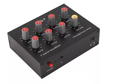 Kaufen 7-Band-Sound-Equalizer Zweikanal-Digital-Equalizer 12-dB-Hochbassanpassung RC... • 58.12€