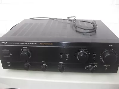 Kaufen DENON PMA-560 Verstärker Amplifier, Schwarz Mit Bedienungsanleitung • 100€