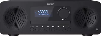 Kaufen SHARP HiFi-Anlage XL-B720D, All-in-one, Schwarz, DAB+, Bluetooth, MP3, CD-Lafw. • 142.13€