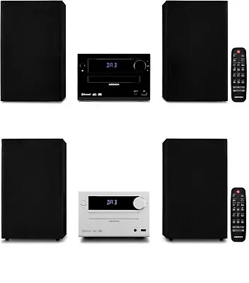 Kaufen MEDION MD44484 Micro Audio System Kompaktanlage DAB+/PLL Bluetooth CD Player • 129.90€