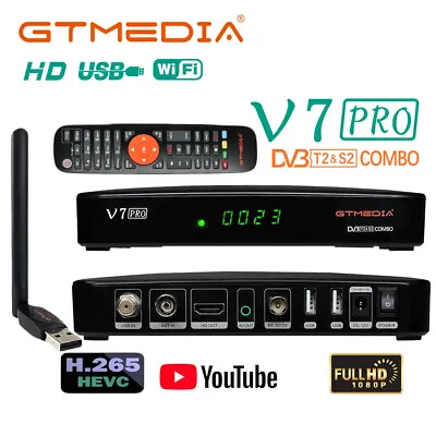 Kaufen FullHD Digitaler TVSAT Receiver HDMI DVB-T2/S2 Tivusat Satelliten Empfänger PVR • 39.99€